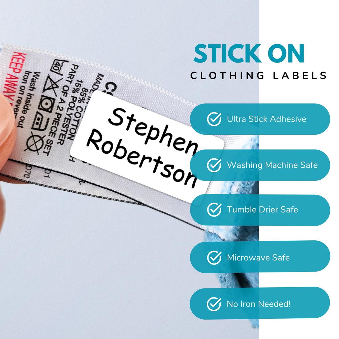 From Clothing to Stationery: Versatile Uses for Stick on Clothing Labels