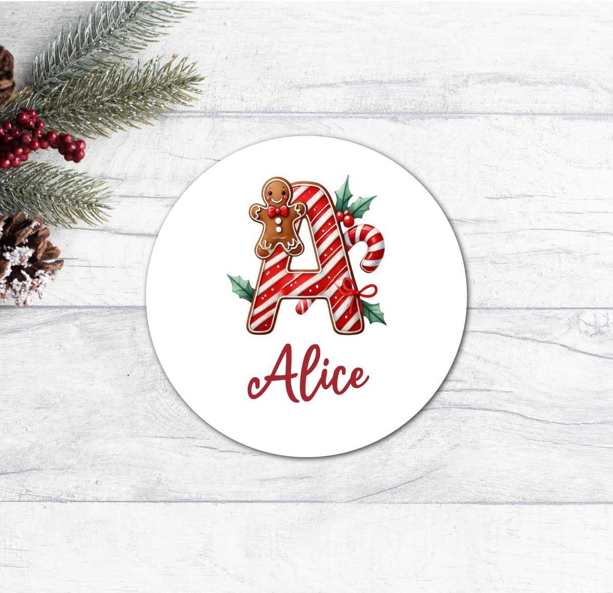 christmas present labels for gifts custom tags festive label stickers
