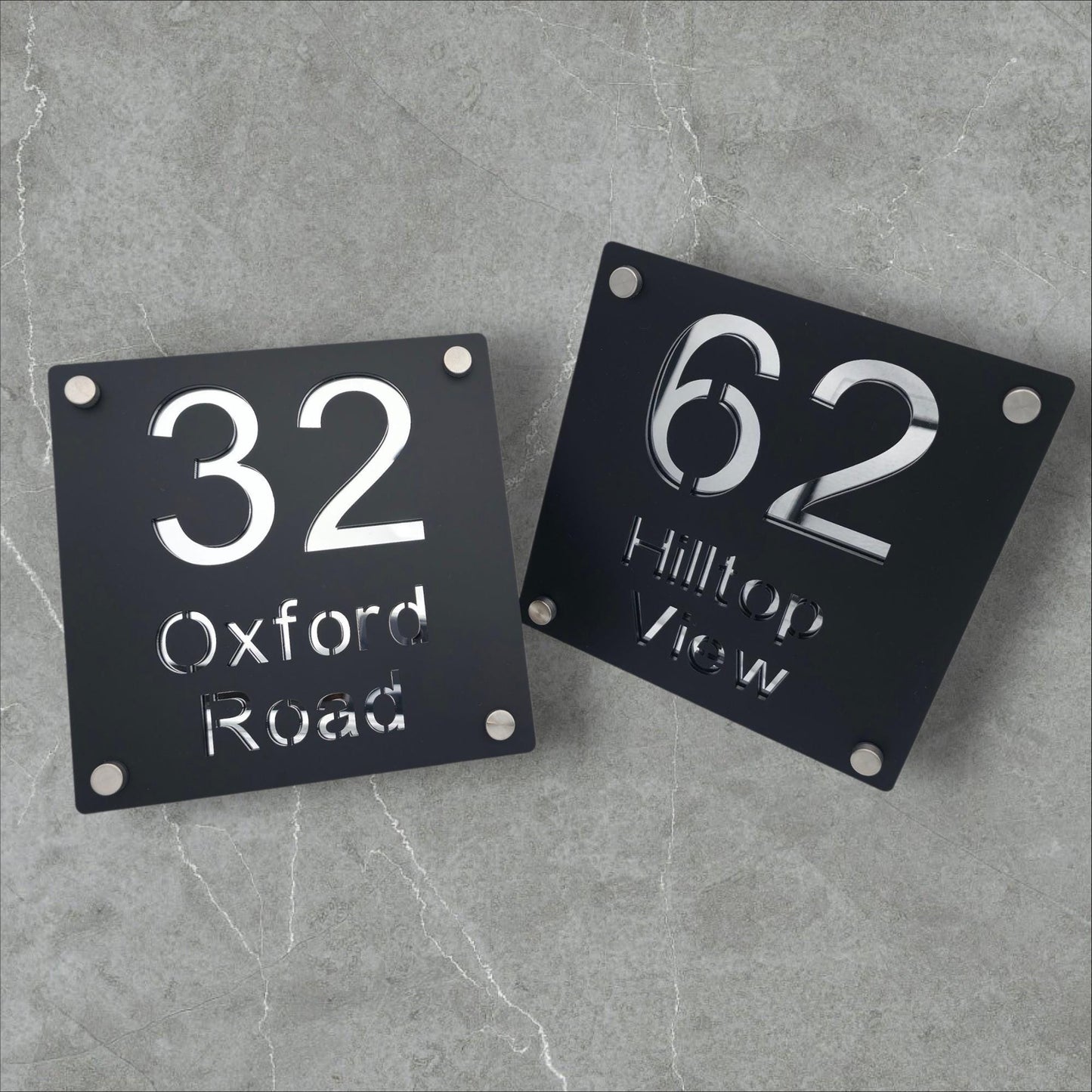 house number plates UK