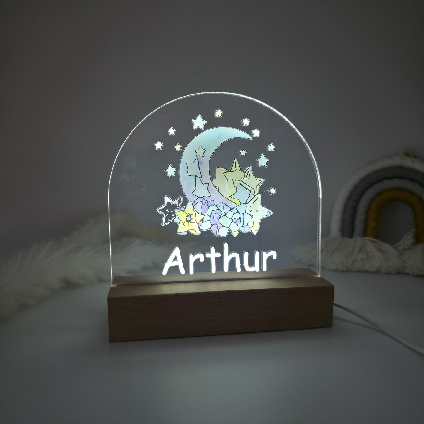 kids customised night light
