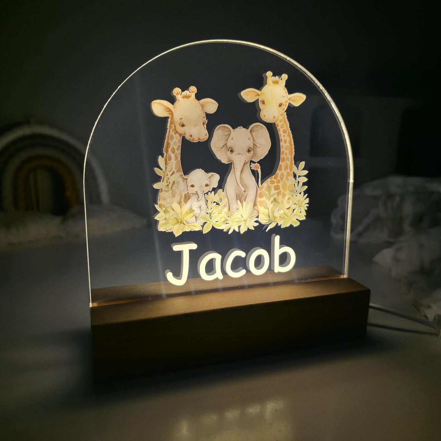 childrens customised night lights