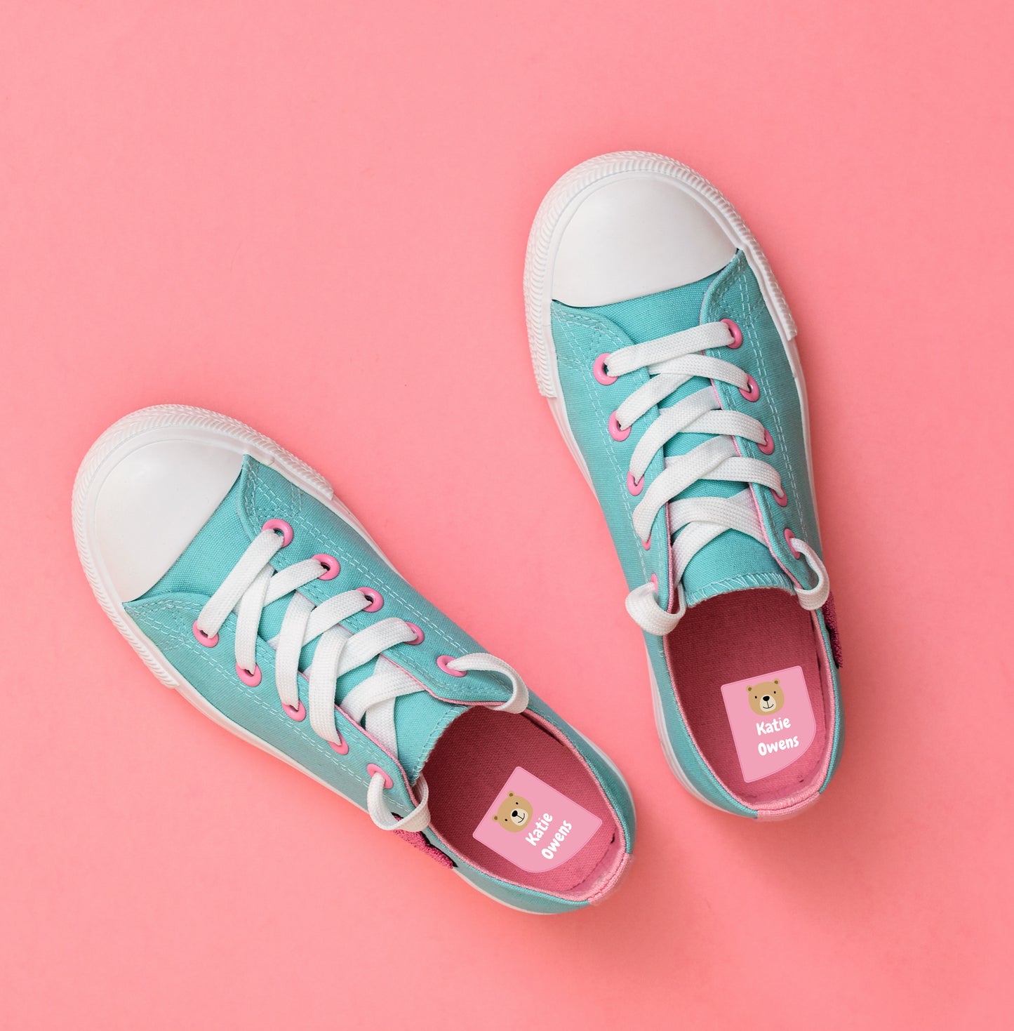 Stick On Shoe Name Labels