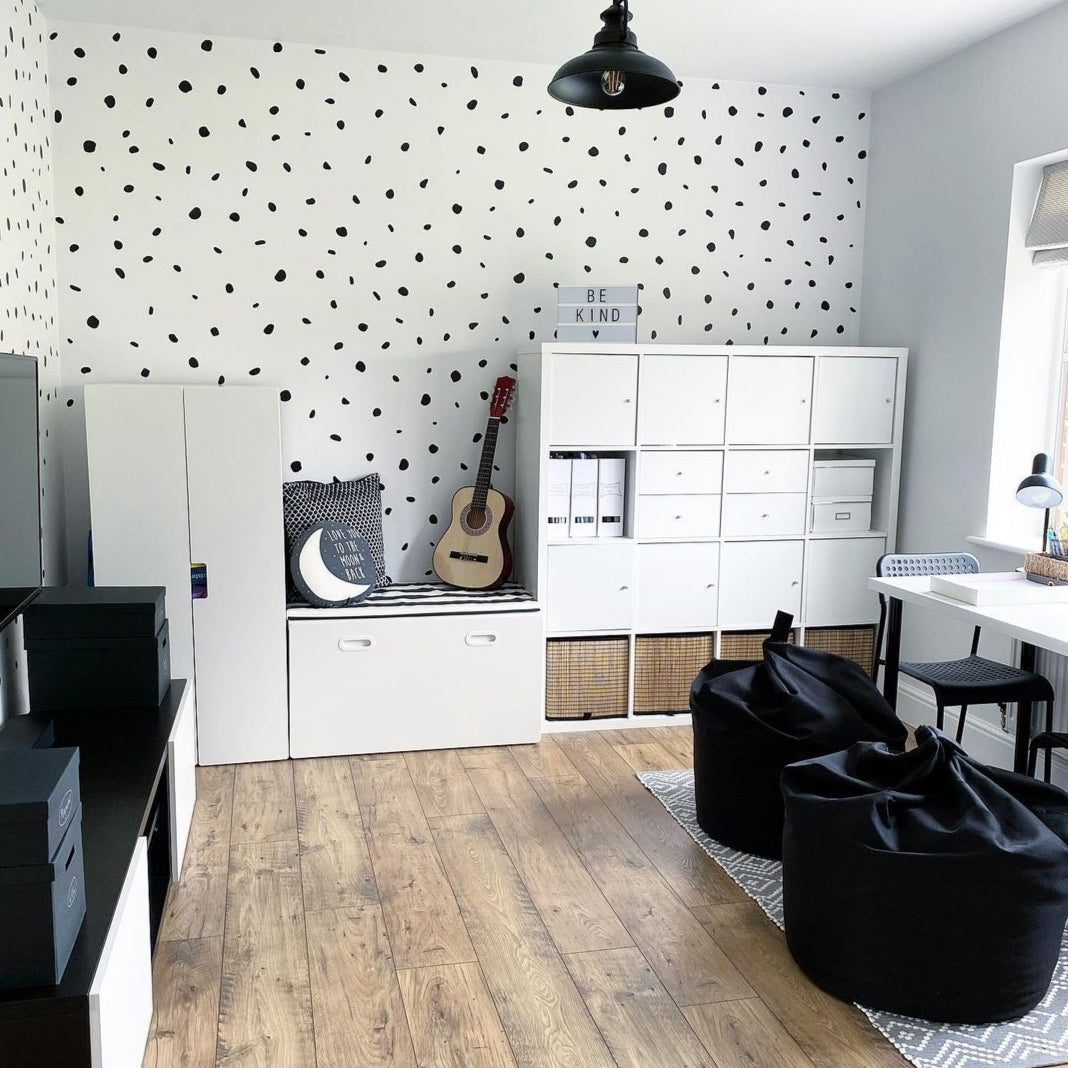 Irregular Polka Dot Wall Stickers Dalmation Spots