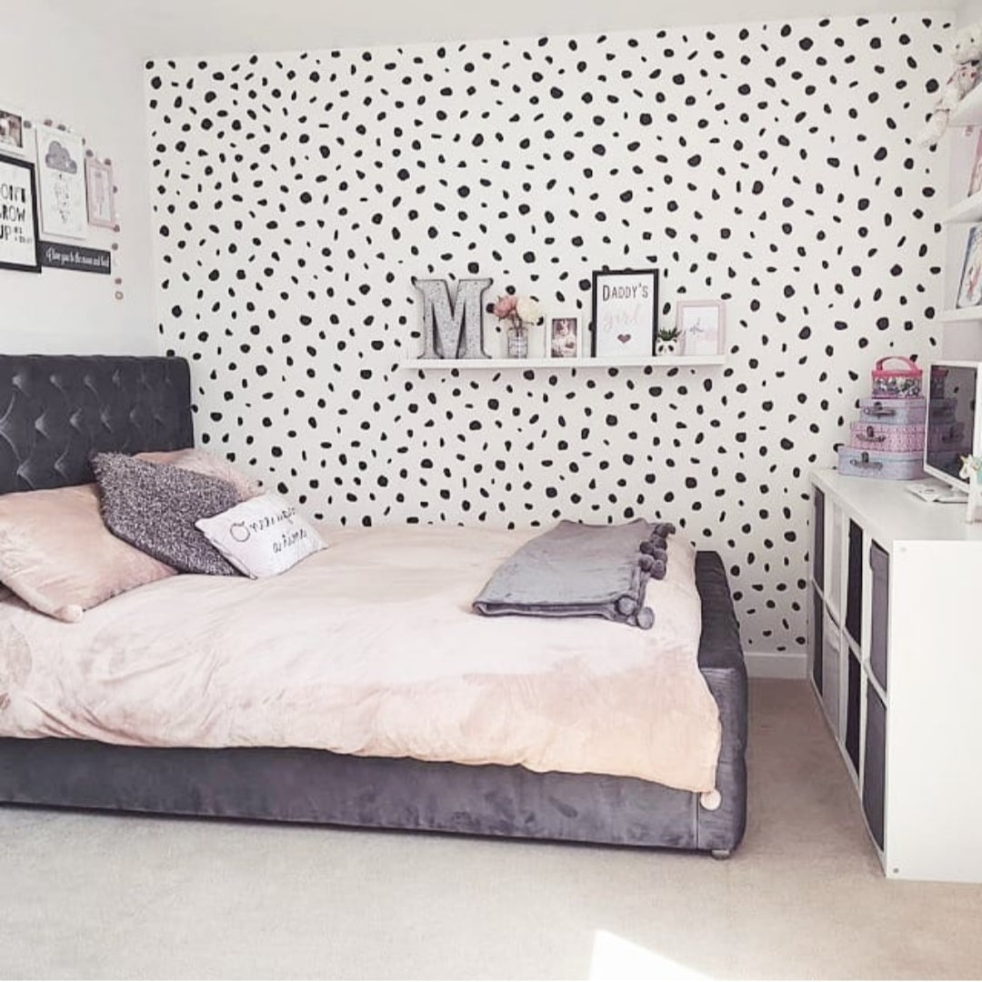 Irregular Polka Dot Wall Stickers Dalmation Spots