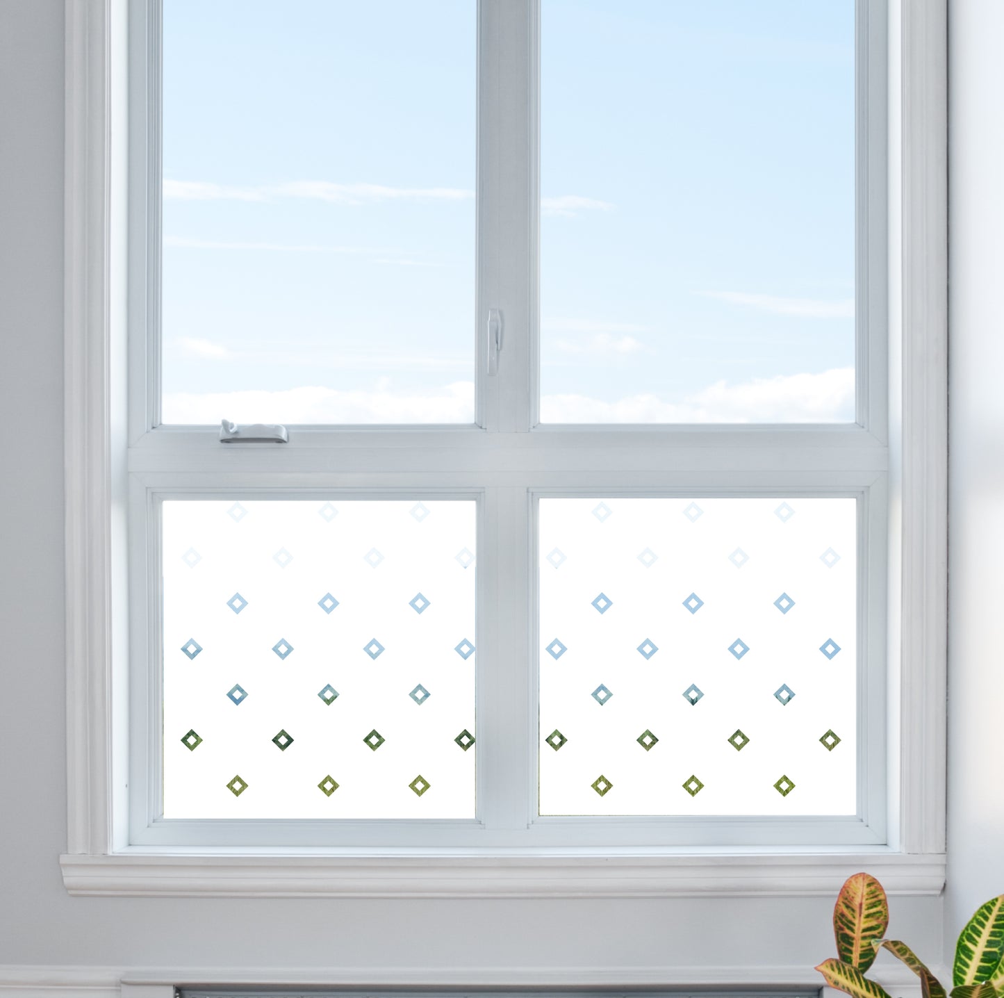 Mini Cube Static Clear Cling Window Privacy Film