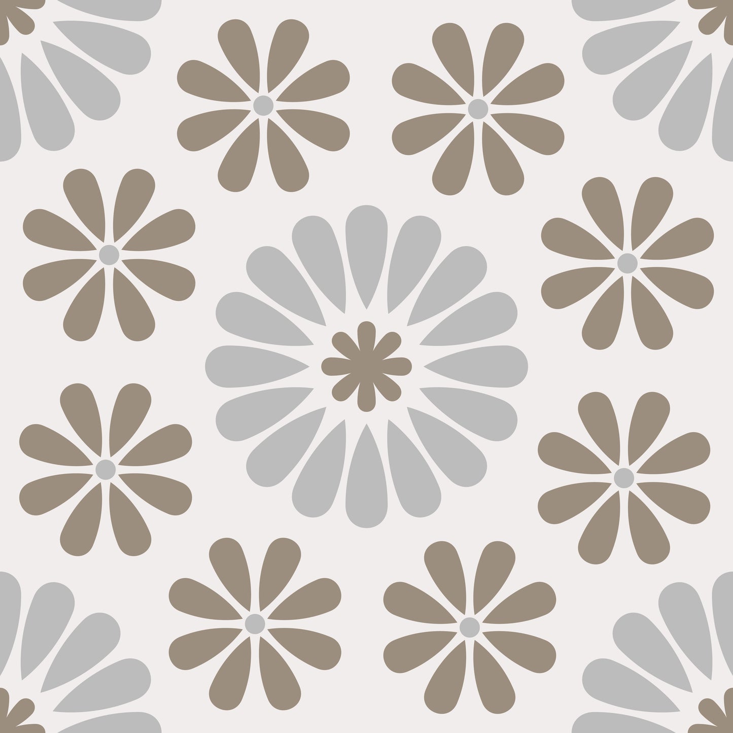 Daisy Flower Petal Peel & Stick Tile Stickers