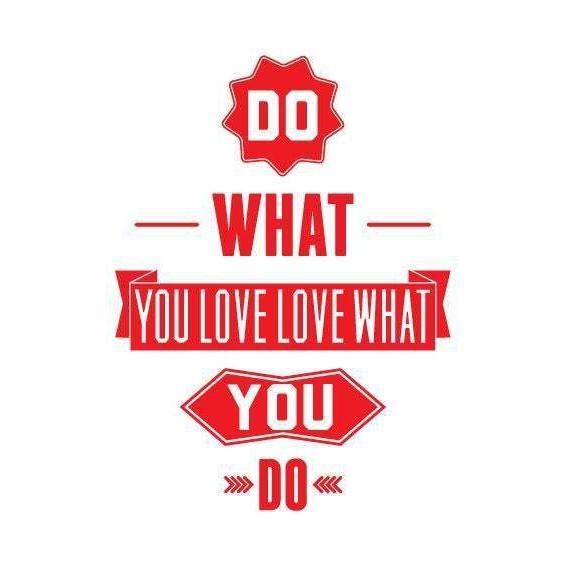 Wall Sticker Quote Do What You Love, Love What You Do, Motivational Art Vinyl Design For Home Decor, Office Christmas Gift