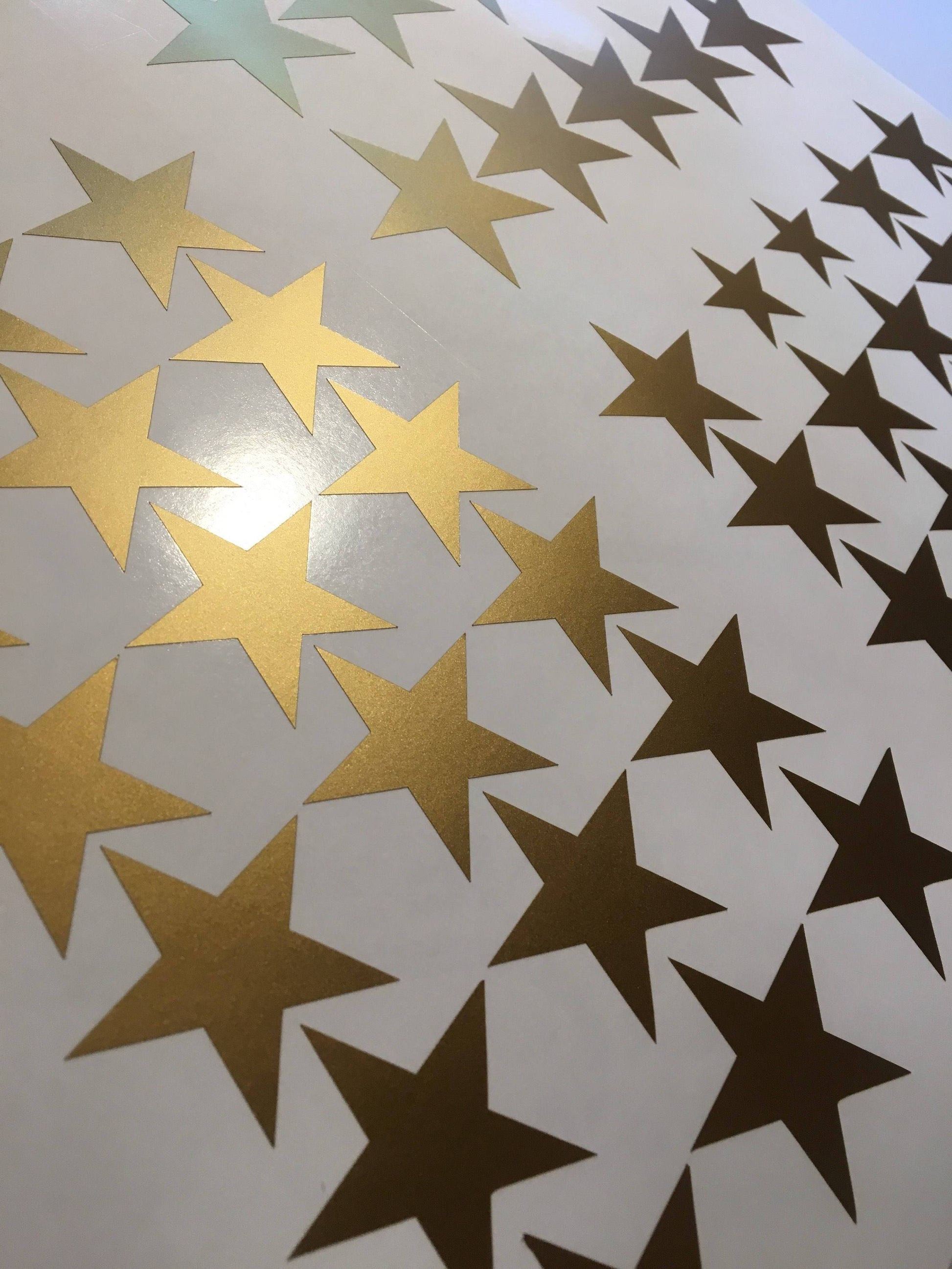 120 Gold Star Wall Stickers Gold Wall Decals Star Wall Decals Star Decals Baby Room Wall Art Gold Confetti Star Confetti Twinkle Stars Kids