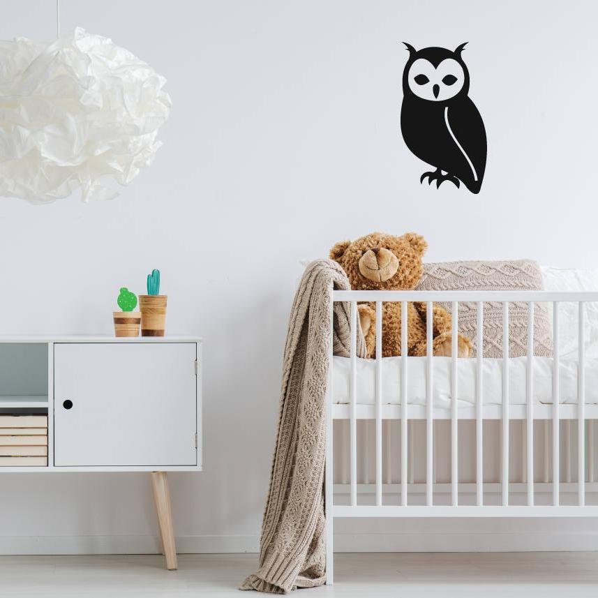 Owl Wall Decal, Owl Wall Decals, Nursery Wall Decal, Nursery Wall Sticker, Nursery Decor, Animal Wall Decal, Owl Decor, Wall Stickers, Art