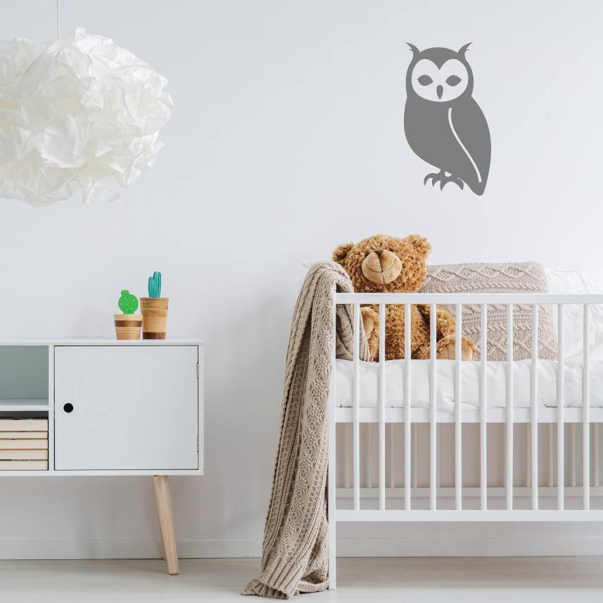 Owl Wall Decal, Owl Wall Decals, Nursery Wall Decal, Nursery Wall Sticker, Nursery Decor, Animal Wall Decal, Owl Decor, Wall Stickers, Art