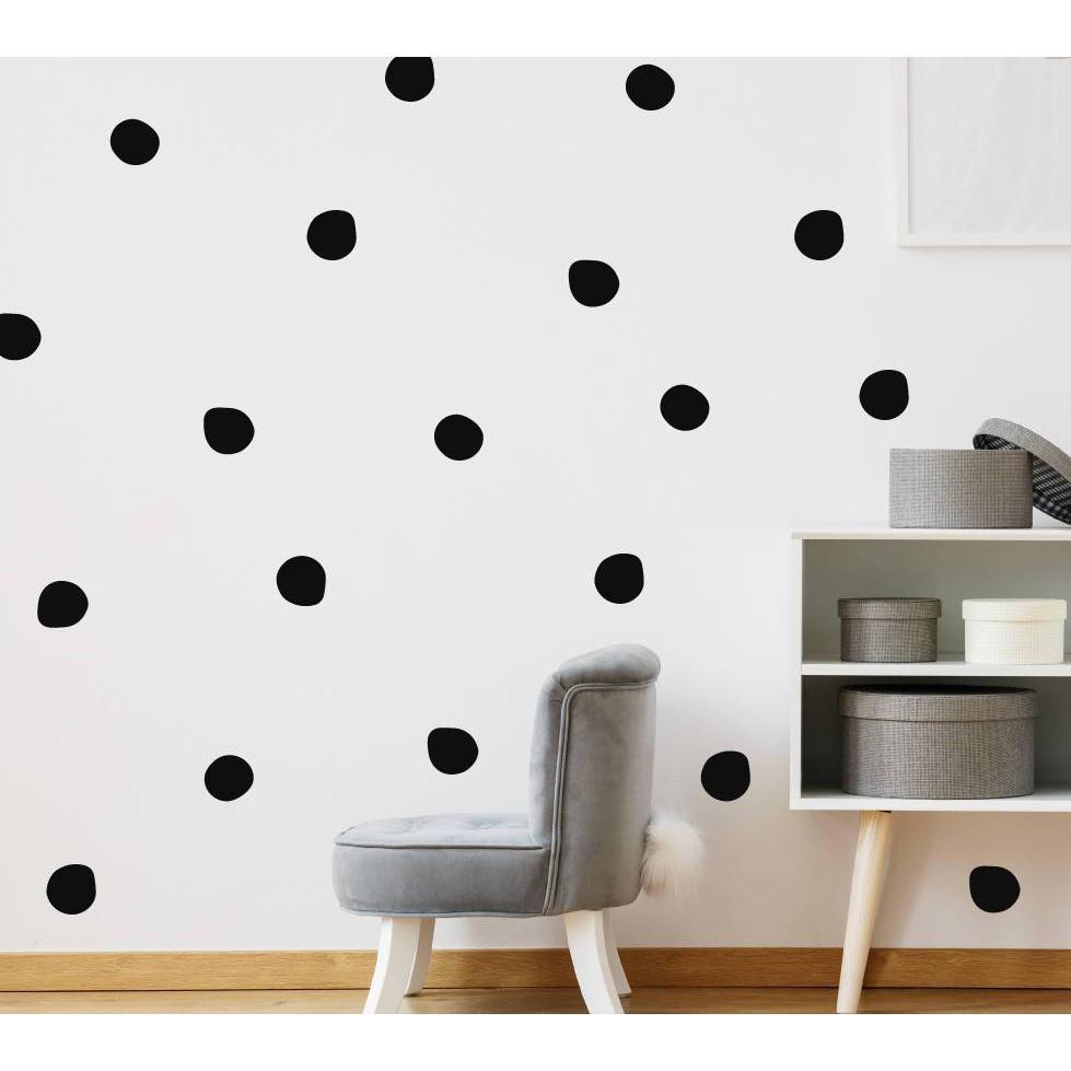 120 Peel And Stick, Polka Dot Decals, Polka Dot Stickers, Polka Dots, Wall Stickers, Home Wall Decor, Irregular polka dots, Wall Art, Home