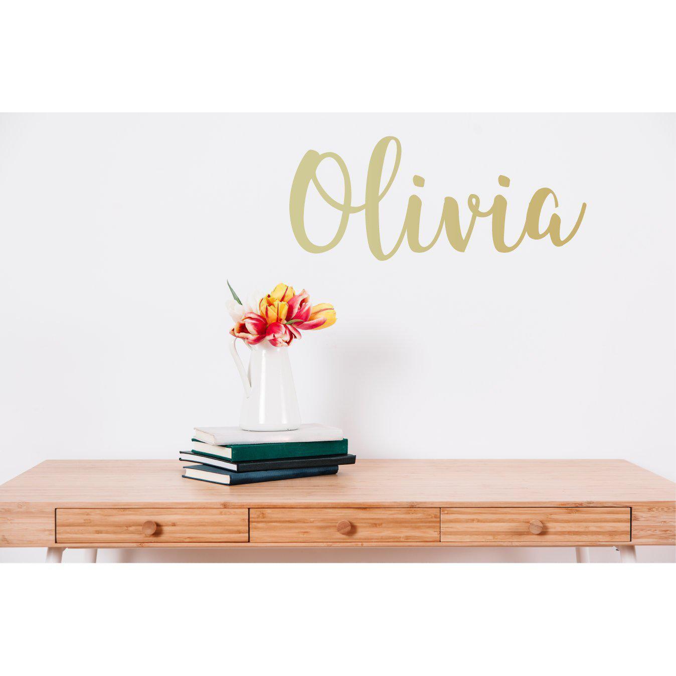 Custom Name Decal, Calligraphy, Personalized Decal, Personalized Sticker, Custom Name Sticker, Custom Wall Art, Name Wall Decal, Artwork,770