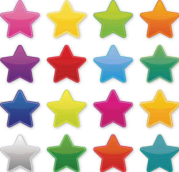 Star Wall Decals, Space Wall Decals, Star Stickers, Star Wall Sticker, Colourful Wall Art, Peel And Stick, Kids Room Decor, Kids Stickers,41