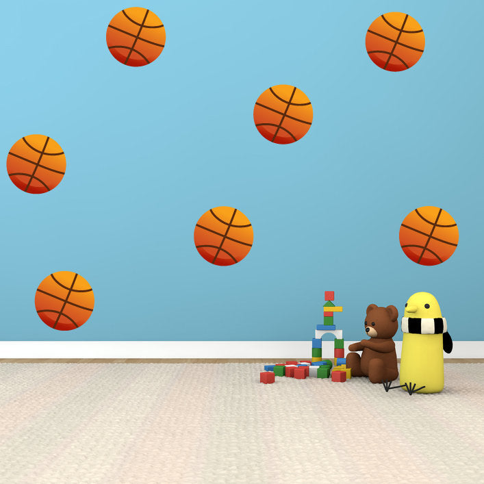 Vinyl Wall Art, Basketball Wall Decals, Basketball Wall Stickers, Kids Wall Art, Childrens Bedroom Stickers, Decals For Kids, Sports, 50