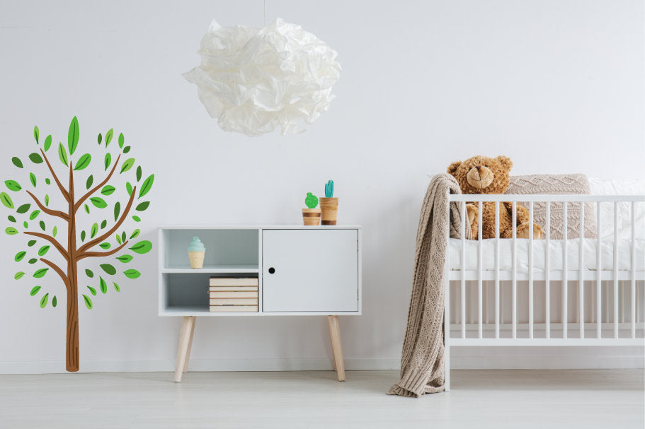 Tree Wall Sticker, Tree Nursery Art, Bedroom Tree, Tree Decals, Stickers Tree, Tree Mural, Tree Wallpaper, Tree Wall Decor, Wall Art, 056