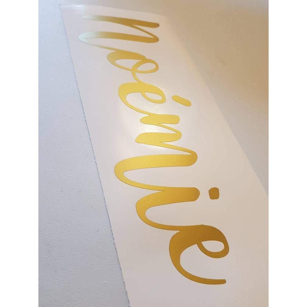 Custom Name Decal, Calligraphy, Personalized Decal, Personalized Sticker, Custom Name Sticker, Custom Wall Art, Name Wall Decal, Artwork,770