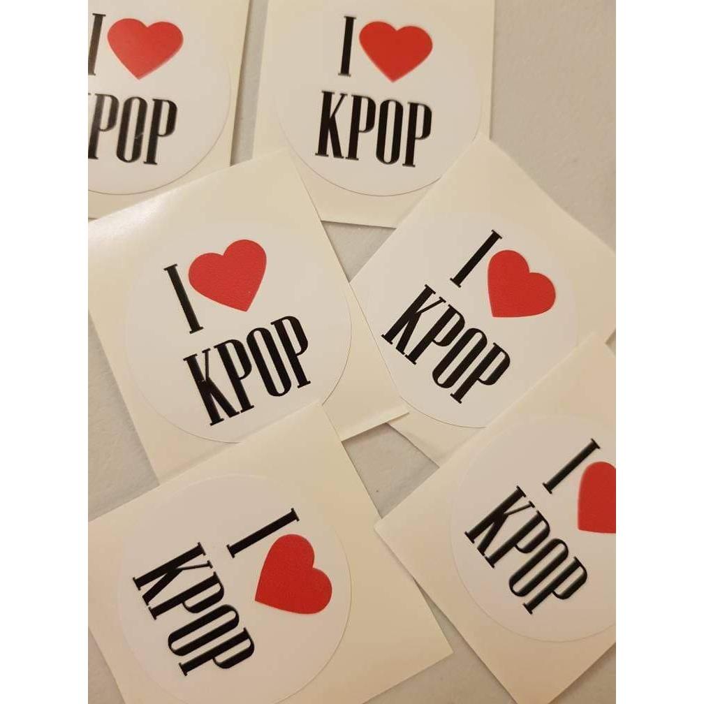 Kpop Stickers, Korean Stickers, BTS, EXO, Monsta X, Seventeen, NCT, Korean Band, Kpop Sticker, Kpop Decals, I Love Kpop, Peel And Stick, 37