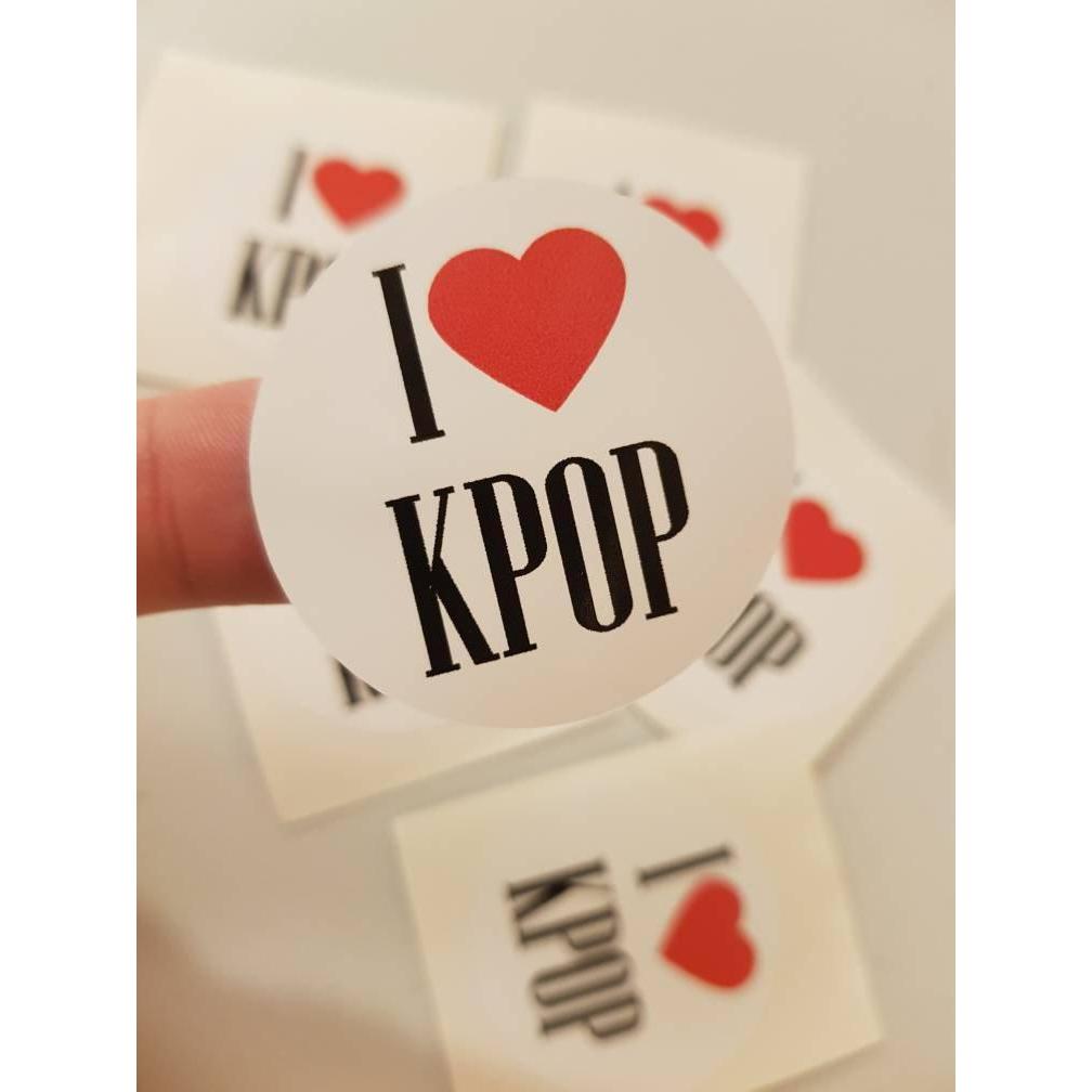 Kpop Stickers, Korean Stickers, BTS, EXO, Monsta X, Seventeen, NCT, Korean Band, Kpop Sticker, Kpop Decals, I Love Kpop, Peel And Stick, 37