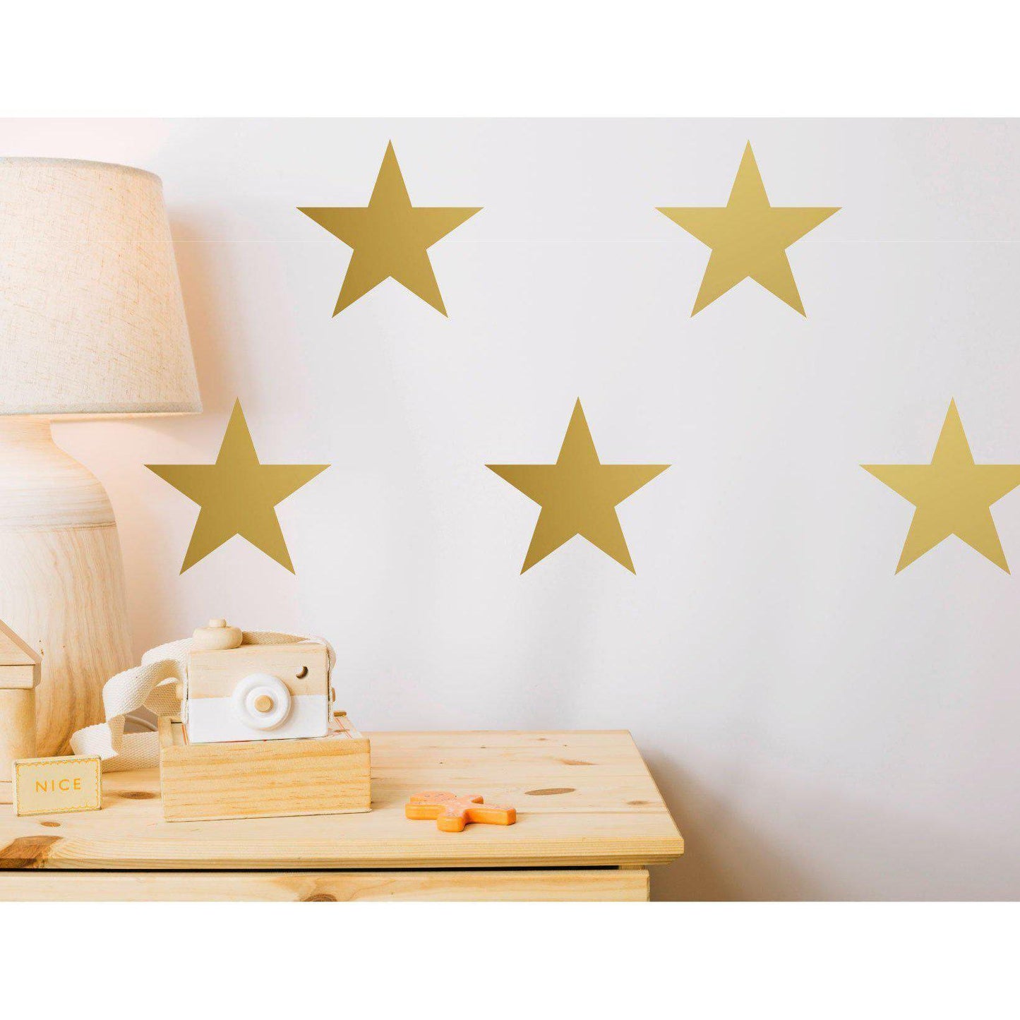 Nursery Wall Stickers 12 Extra Large Stars Wall Stickers Stars Wall Decals Home Decoration Wall Art Stickers