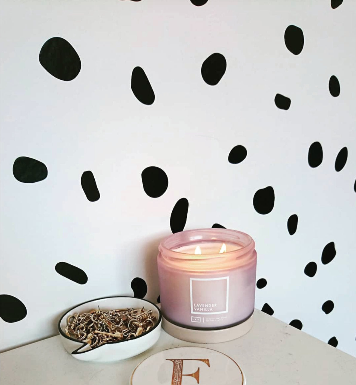 Dalmation Spot Wall Stickers Decals Wall Art Polka Dots Irregular Animal Spot Home Decor