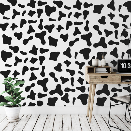 Cow Spots Wall Stickers