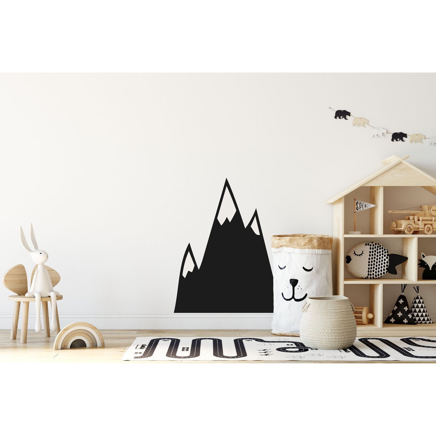 Mountain Shadow Wall Sticker