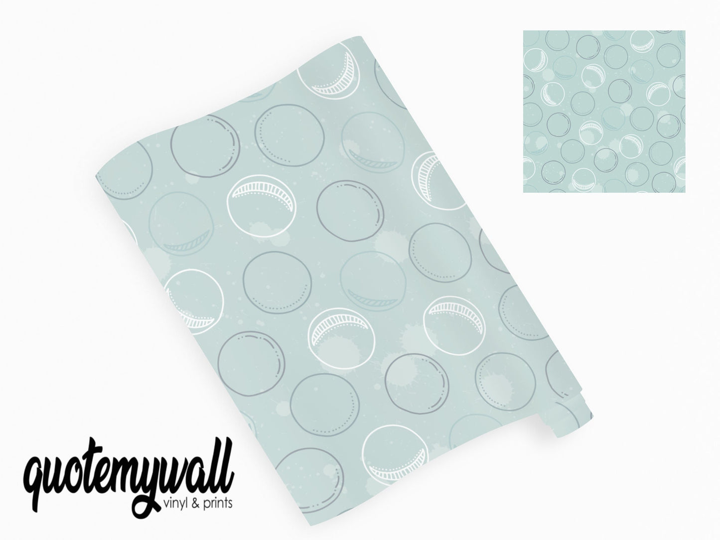 Bubble Pattern Vinyl Sticker Wrap