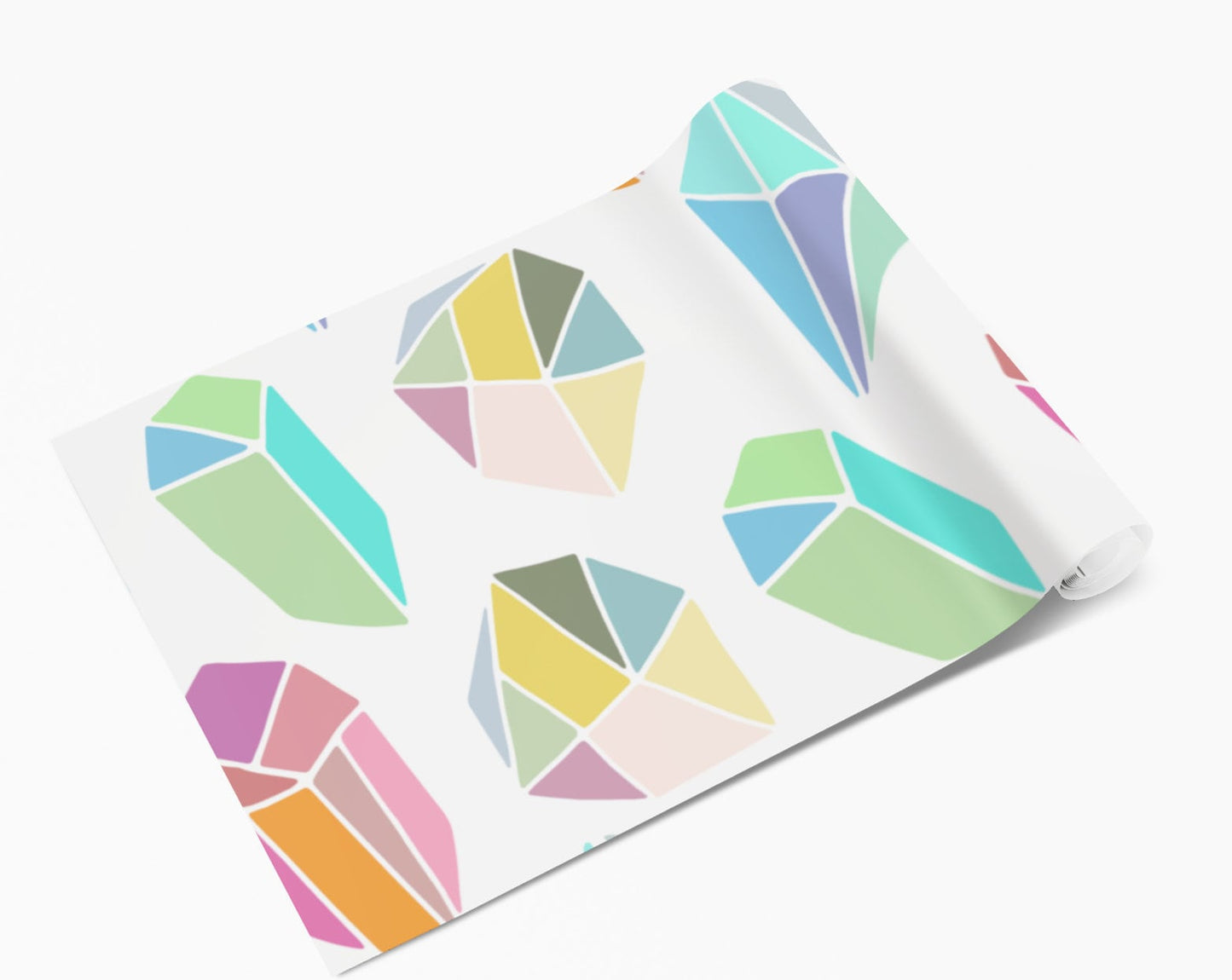 Geometric Colour Shapes Vinyl Sticker Wrap