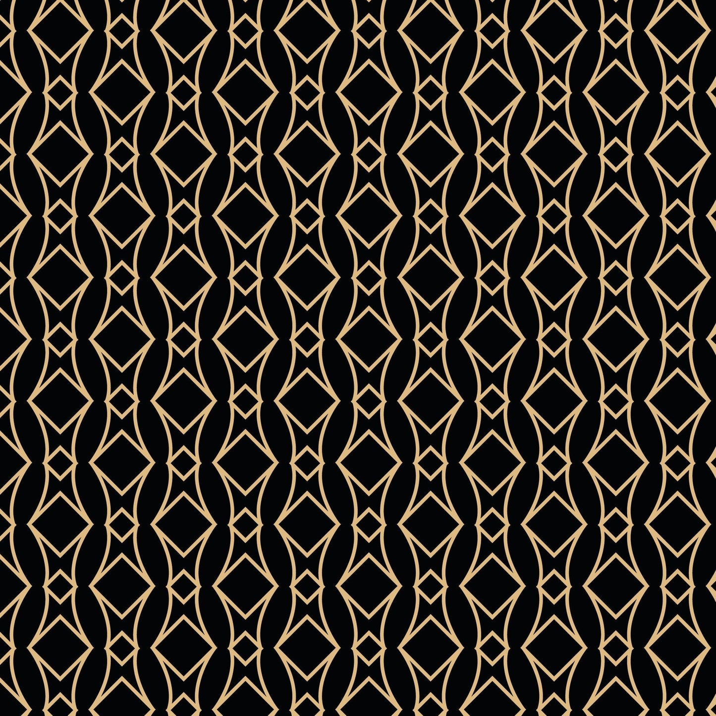 Art Deco Geometric Gold Pattern Vinyl Wrap