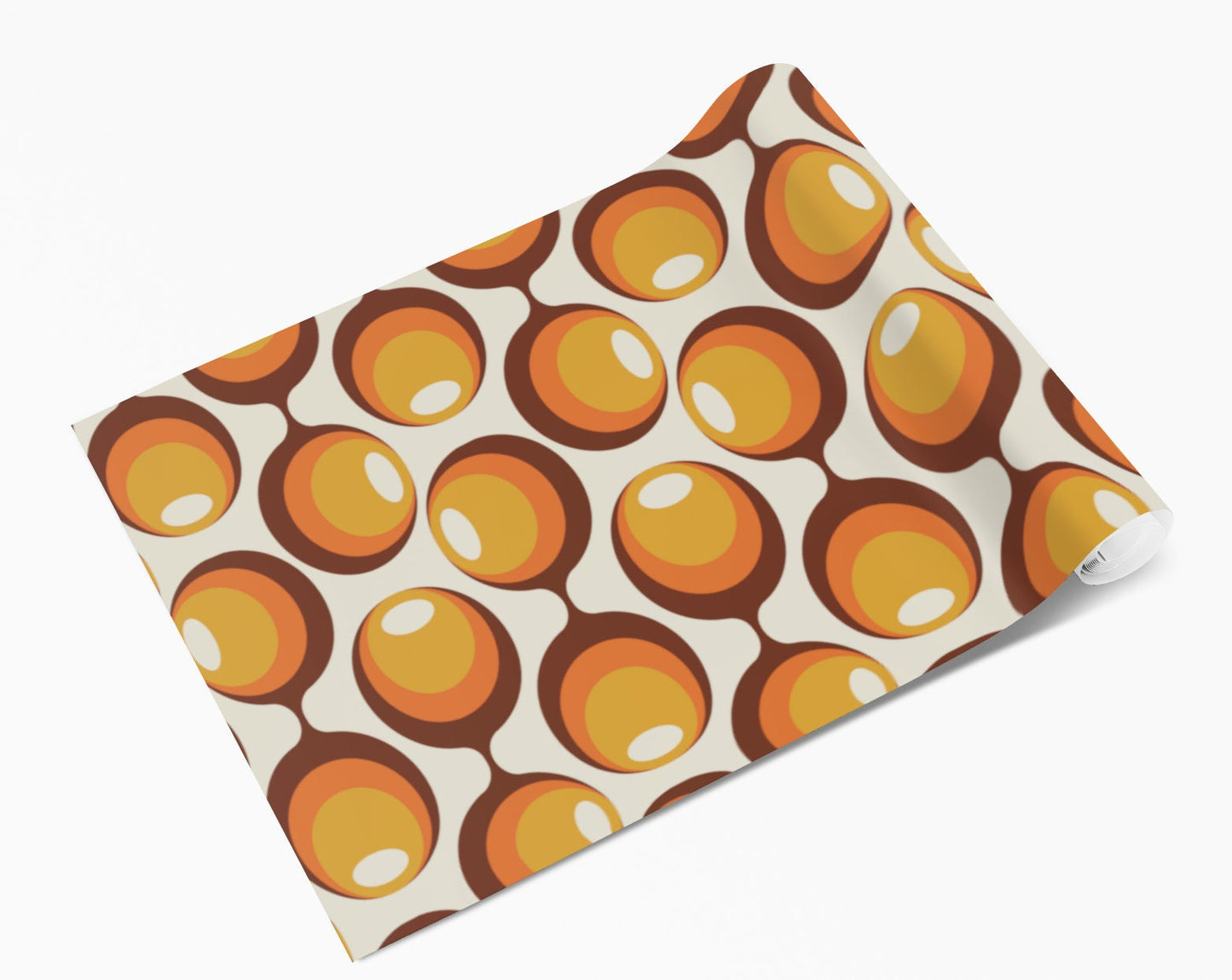 Retro Circles Pattern Vinyl Wrap