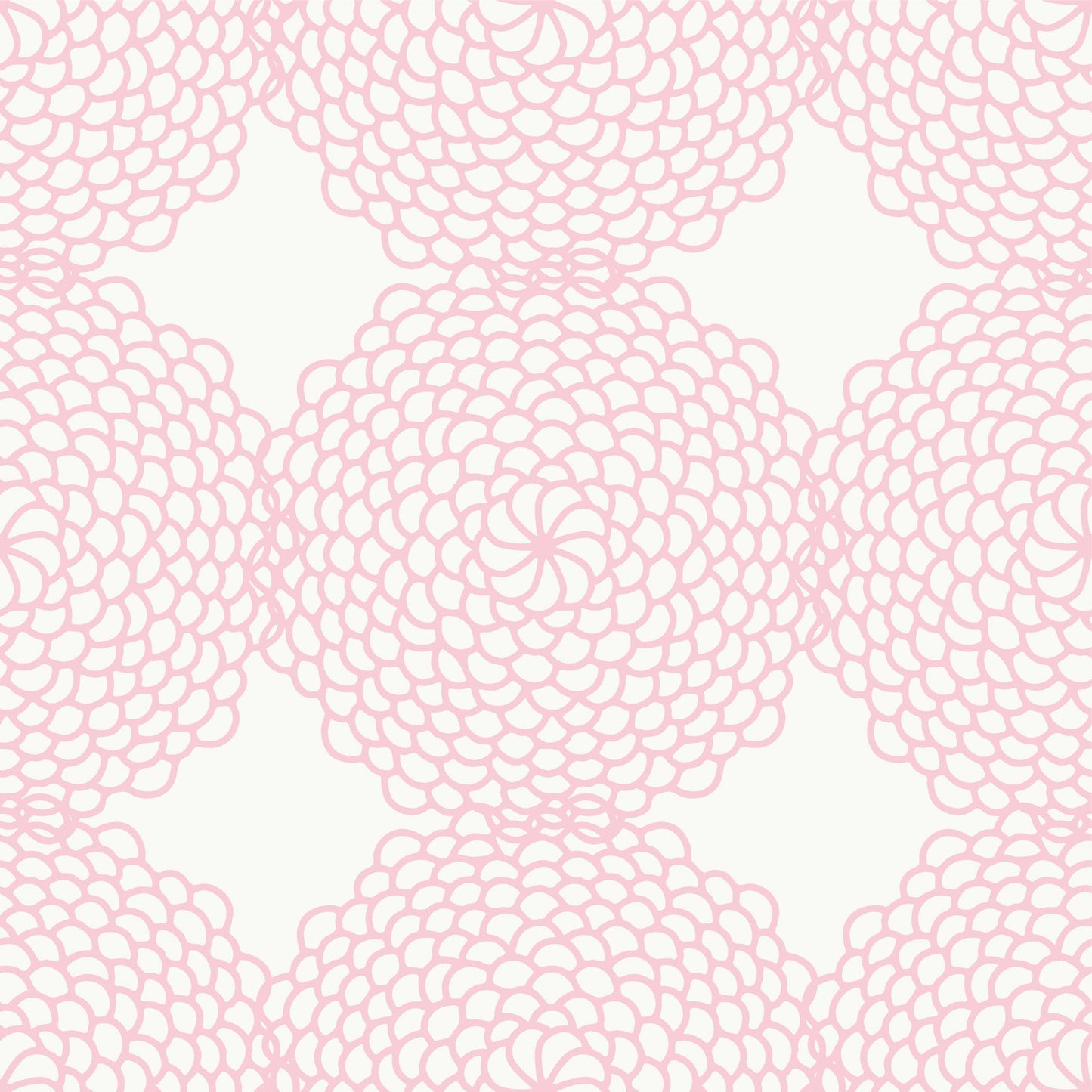 Light Pink Mandala Pattern Vinyl Furniture Wrap