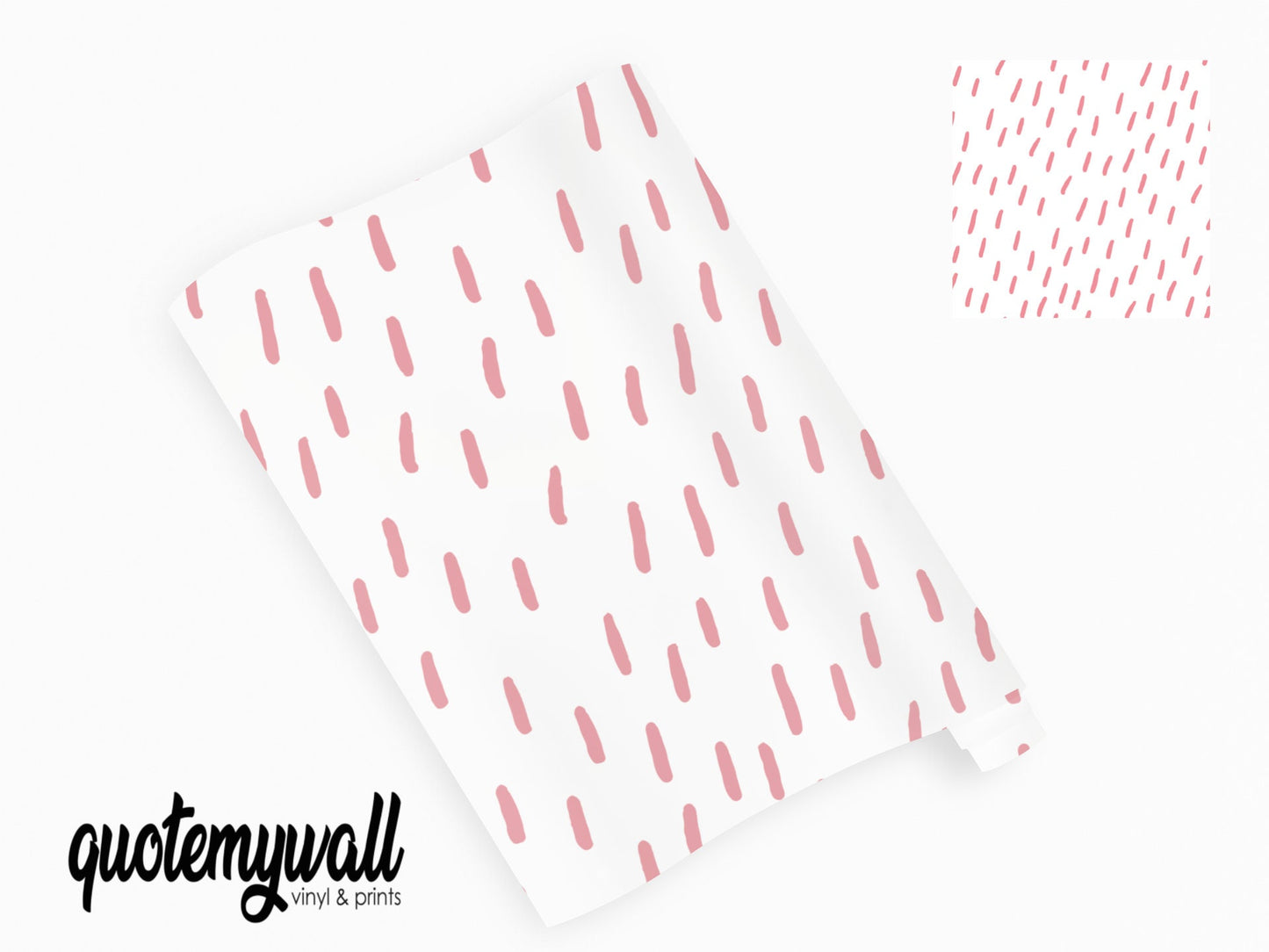 Salmon Pink Sprinkle Pattern Vinyl Wrap