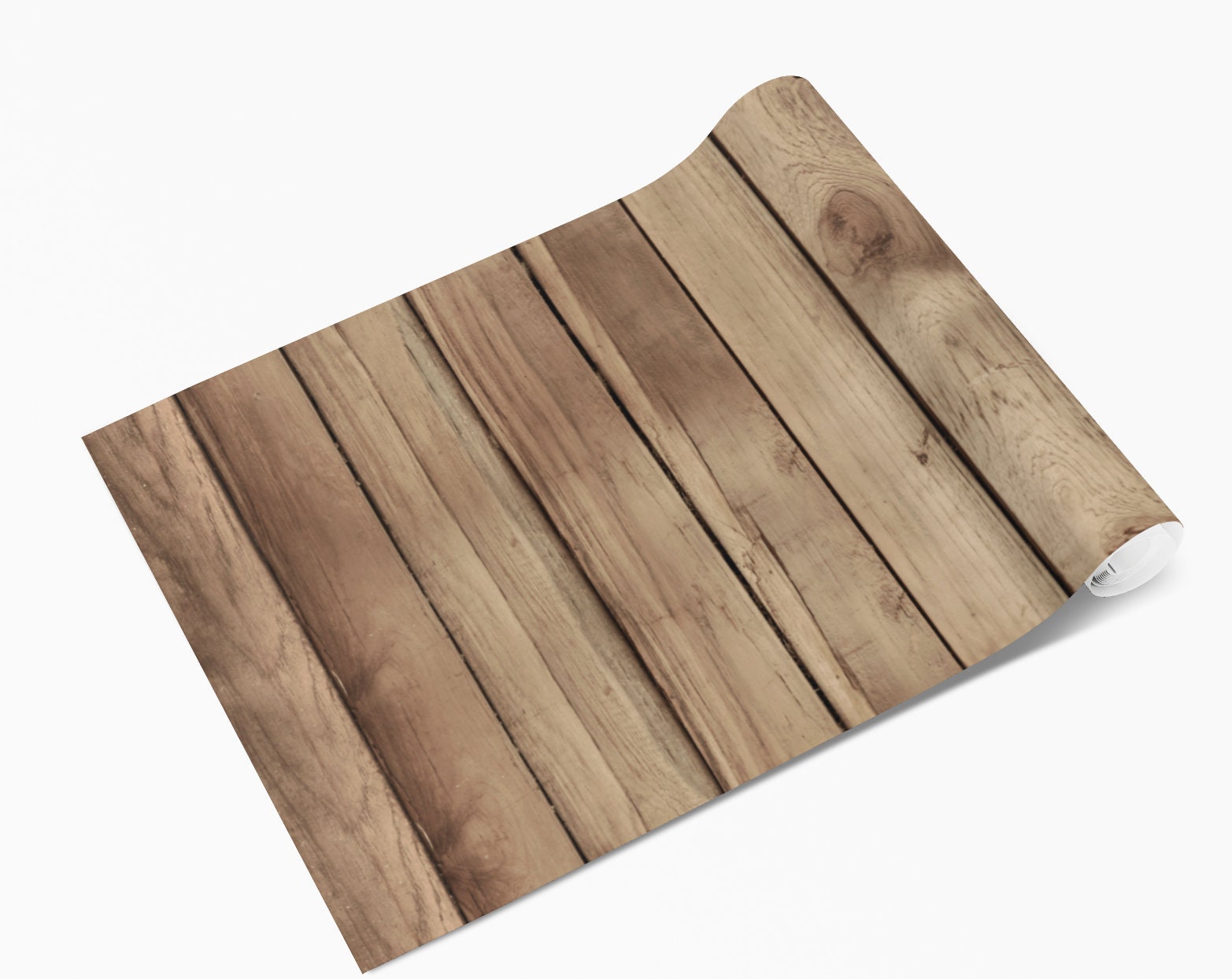 Clean Oak Wood Pattern Vinyl Furniture Wrap