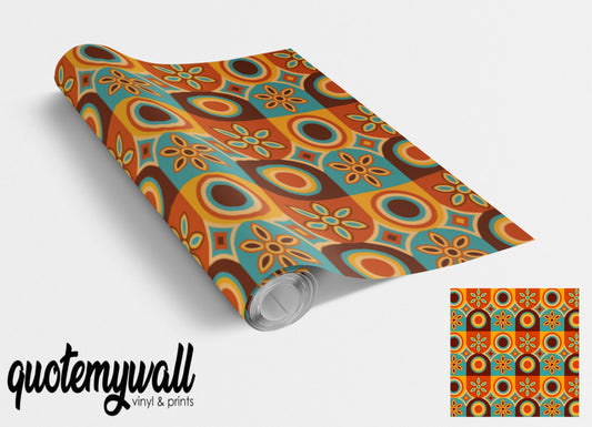 Groovy Pattern Vinyl Wrap