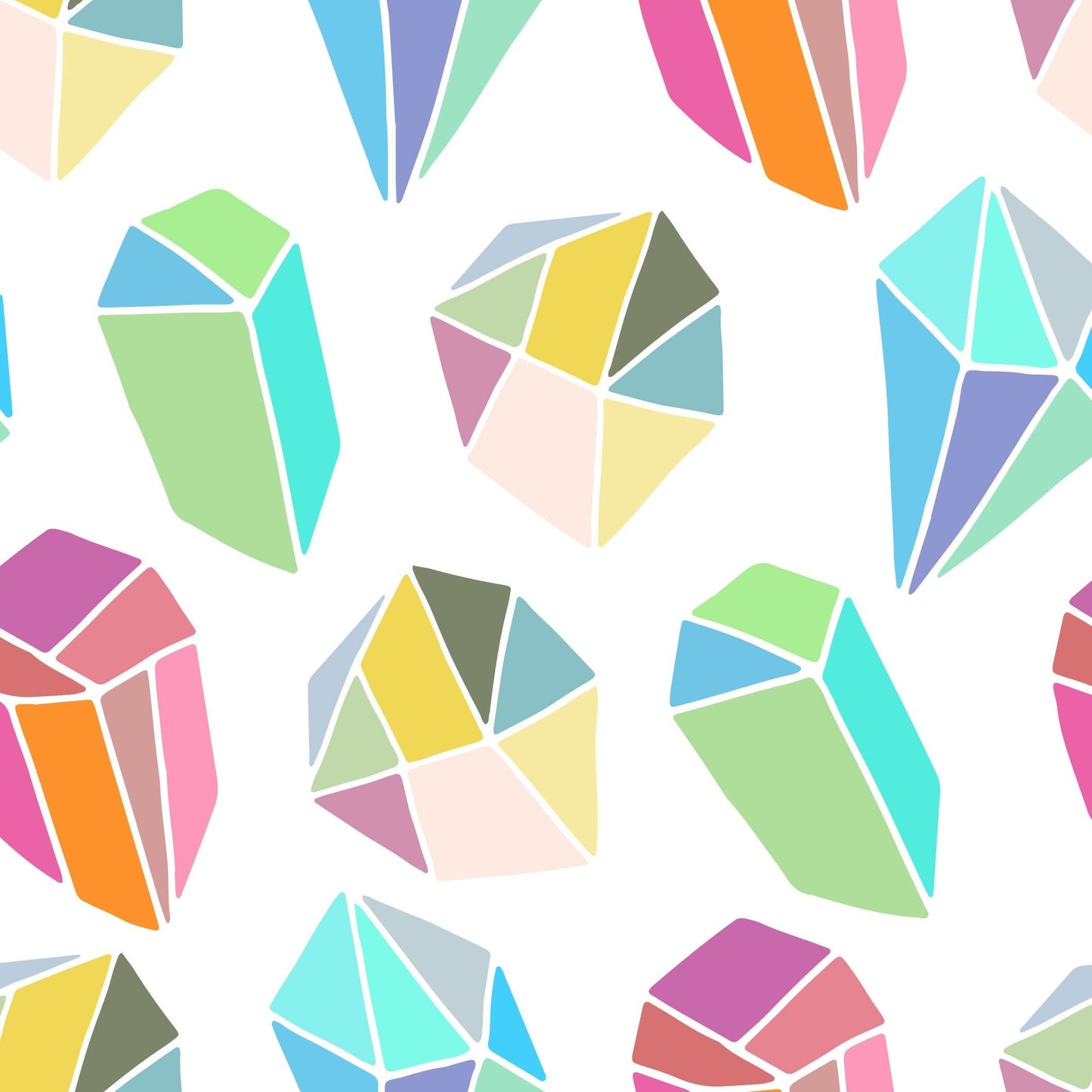 Geometric Colour Shapes Vinyl Sticker Wrap