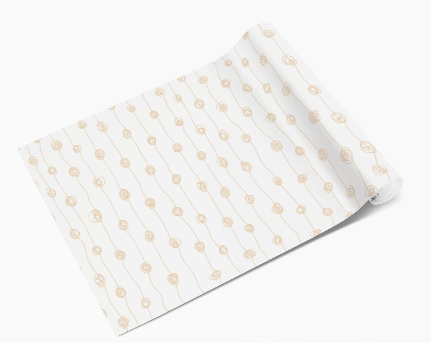 Doodle Lines Pattern Furniture Vinyl Wrap