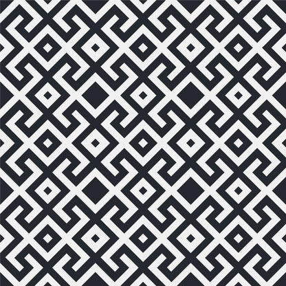Geometric Square Pattern Tile Wrap