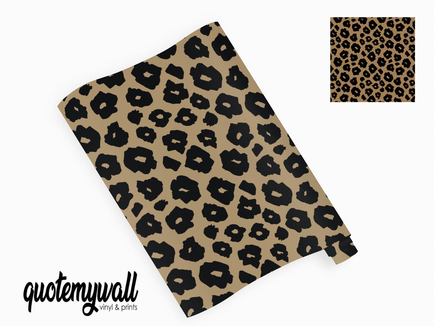 Cheetah Animal Print Spots Vinyl Furniture Wrap
