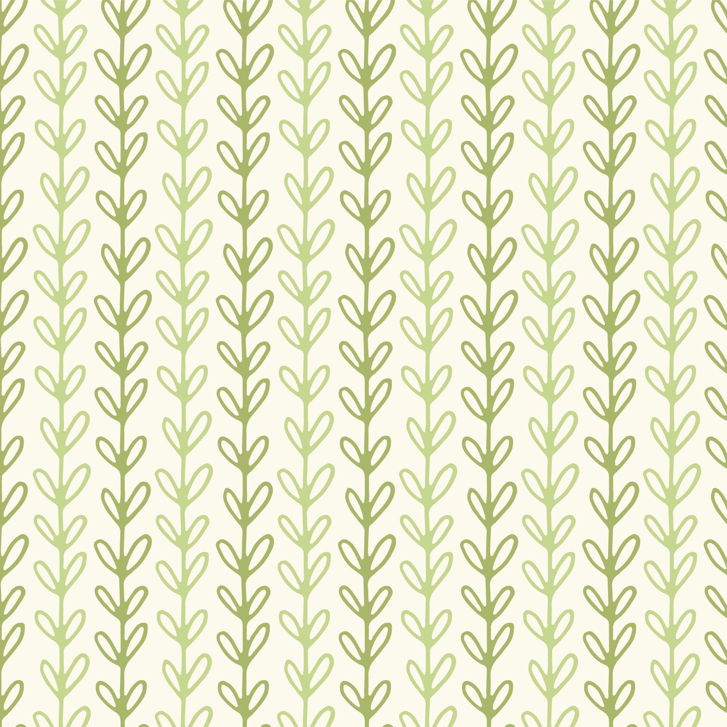 Green Floral Vinyl Window/Furniture Wrap