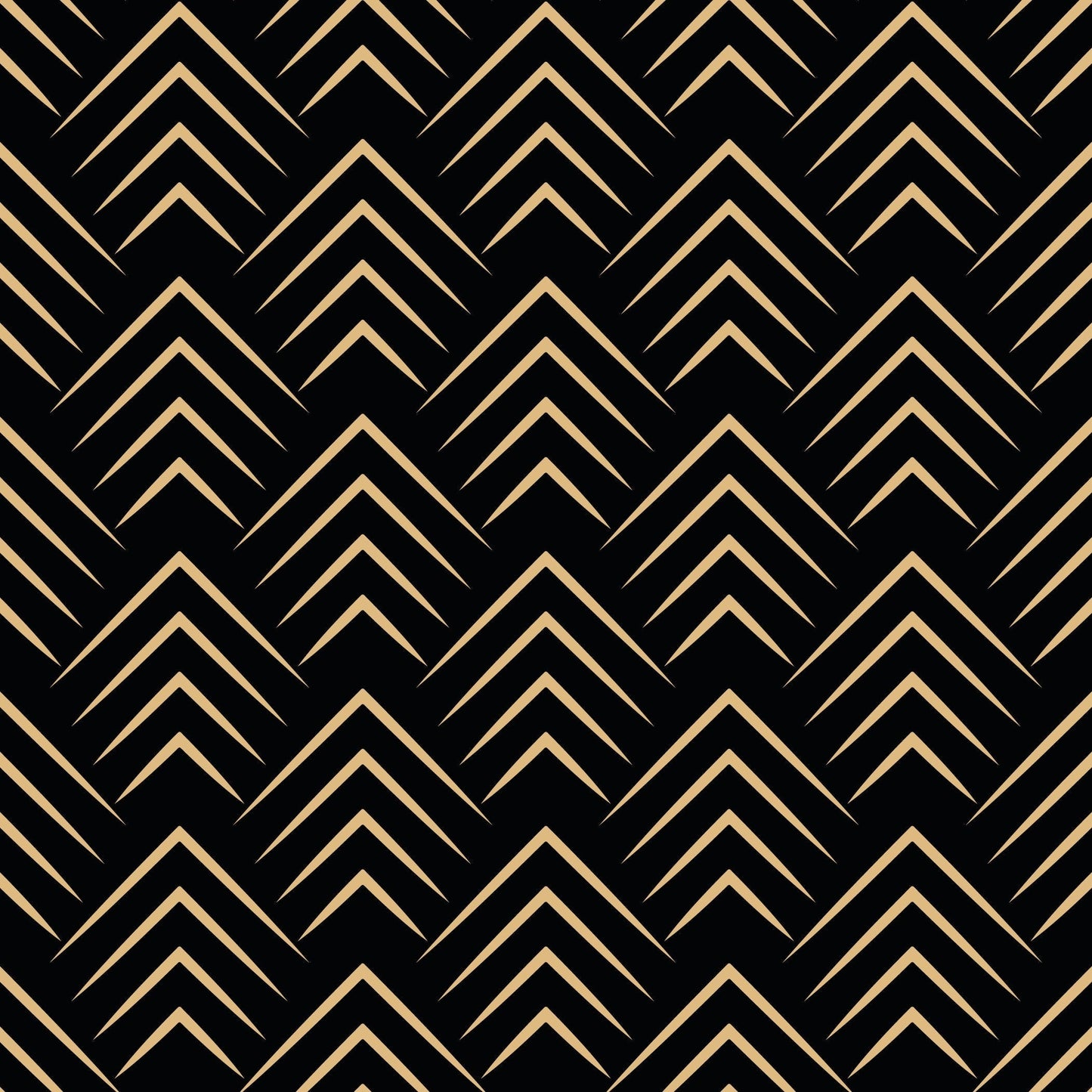 Art Deco Gold Chevrons Pattern Vinyl Wrap