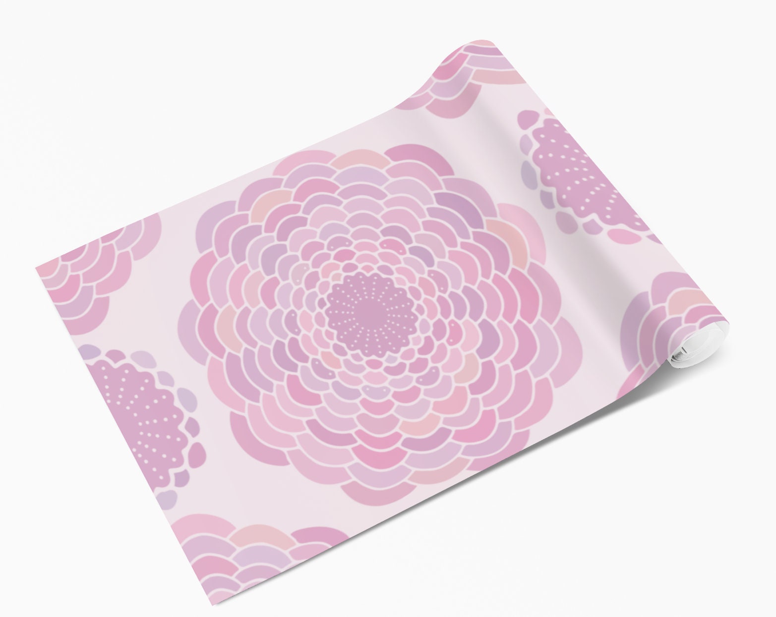 Pink Pastel Mandala Geometric Vinyl Wrap