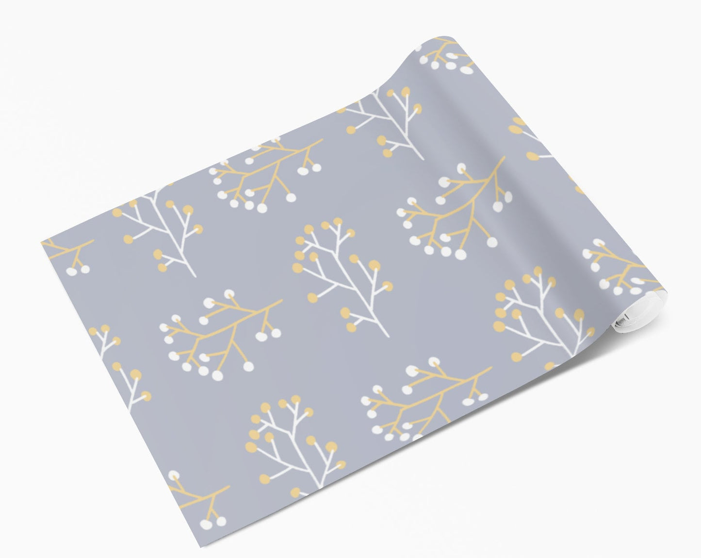 Purple Floral Vinyl Furniture Wrap
