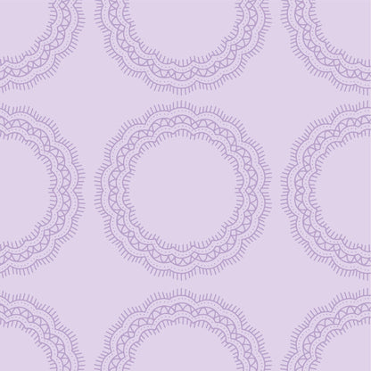 Purple Mandala Pattern Vinyl Furniture Wrap