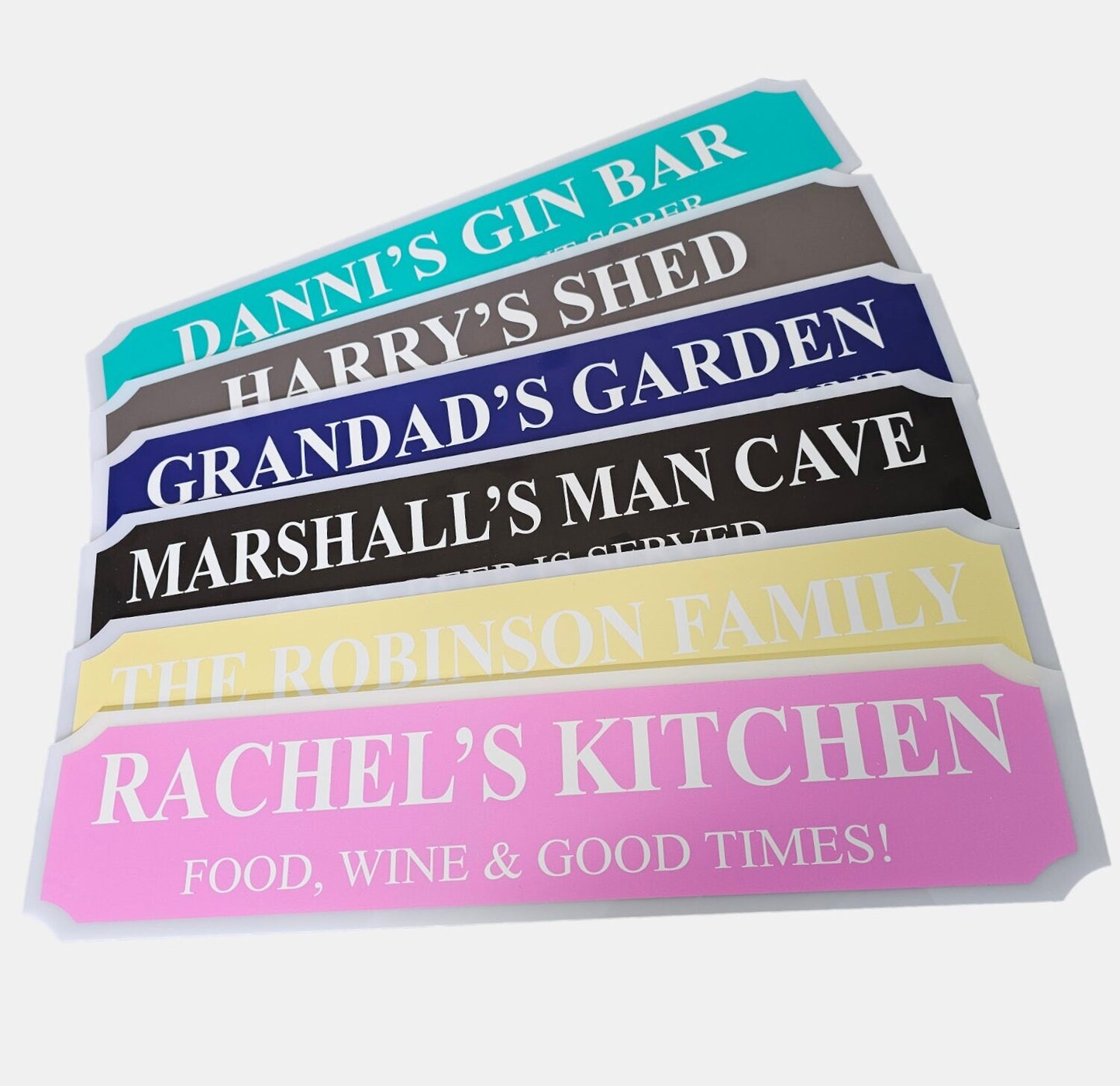 Personalised Street Sign Plaque, Family Name Sign, Mr & Mrs Wedding Day Sign Decorative, Garden Man Cave Custom Sign For Shed Door