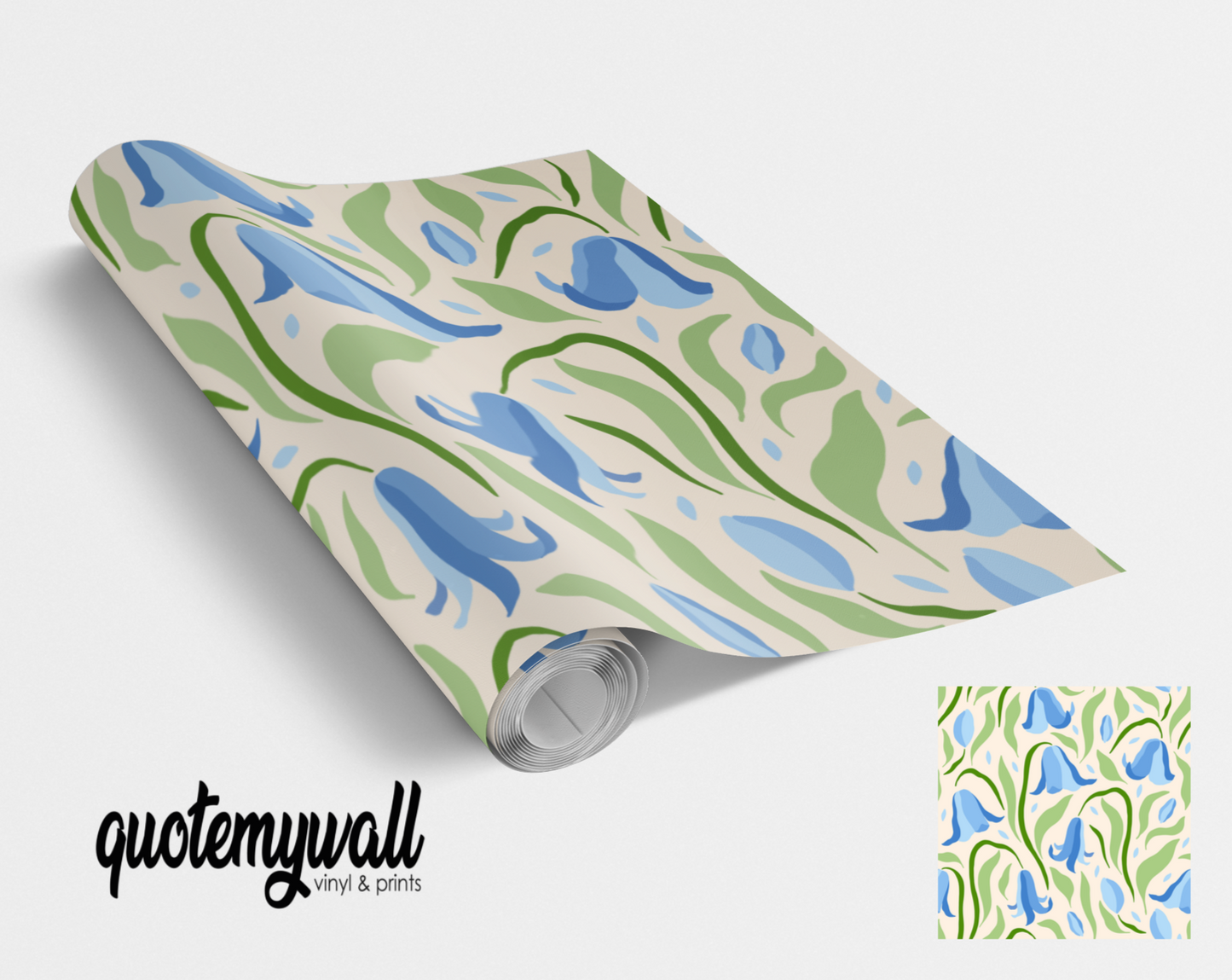 Bluebell Flowers Self Adhesive Vinyl