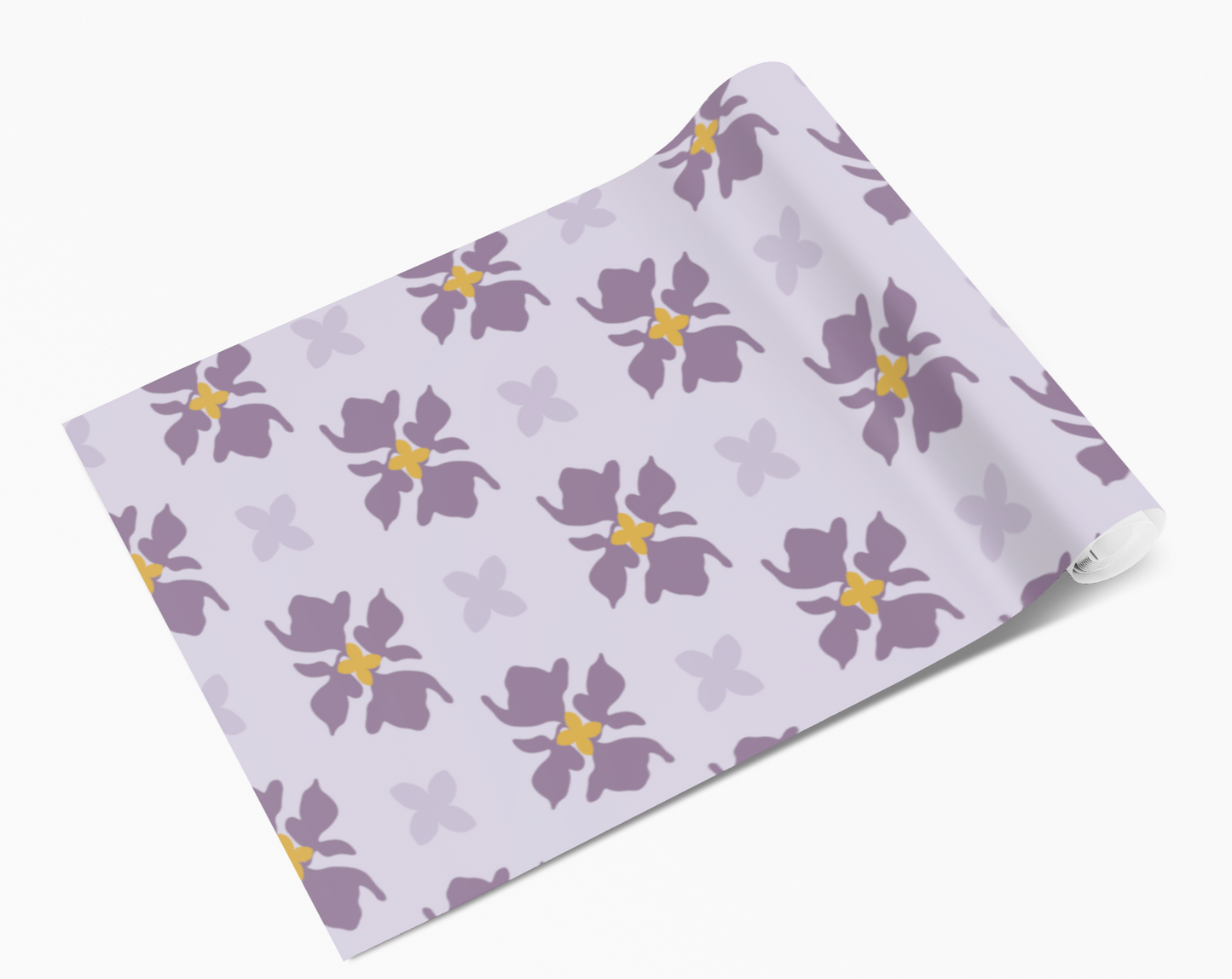 Lilac Purple Blossom Petals Self Adhesive Vinyl