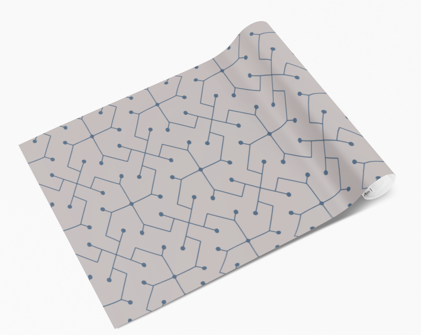 Grey Circuit Board Self Adhesive Vinyl