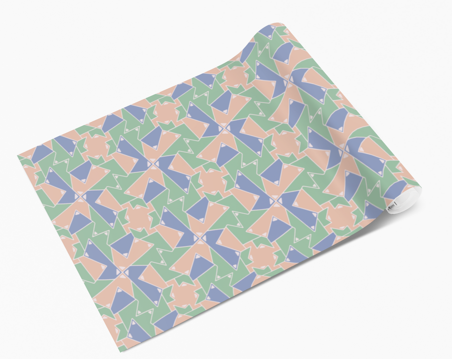 Pastel Windmill Puzzle Vinyl Furniture Sticker