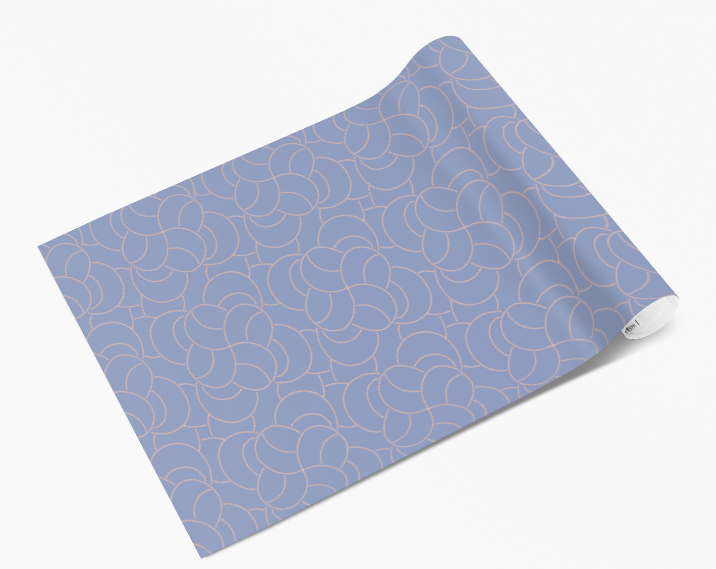 Baby Blue Knot Outlines Self Adhesive Wrap