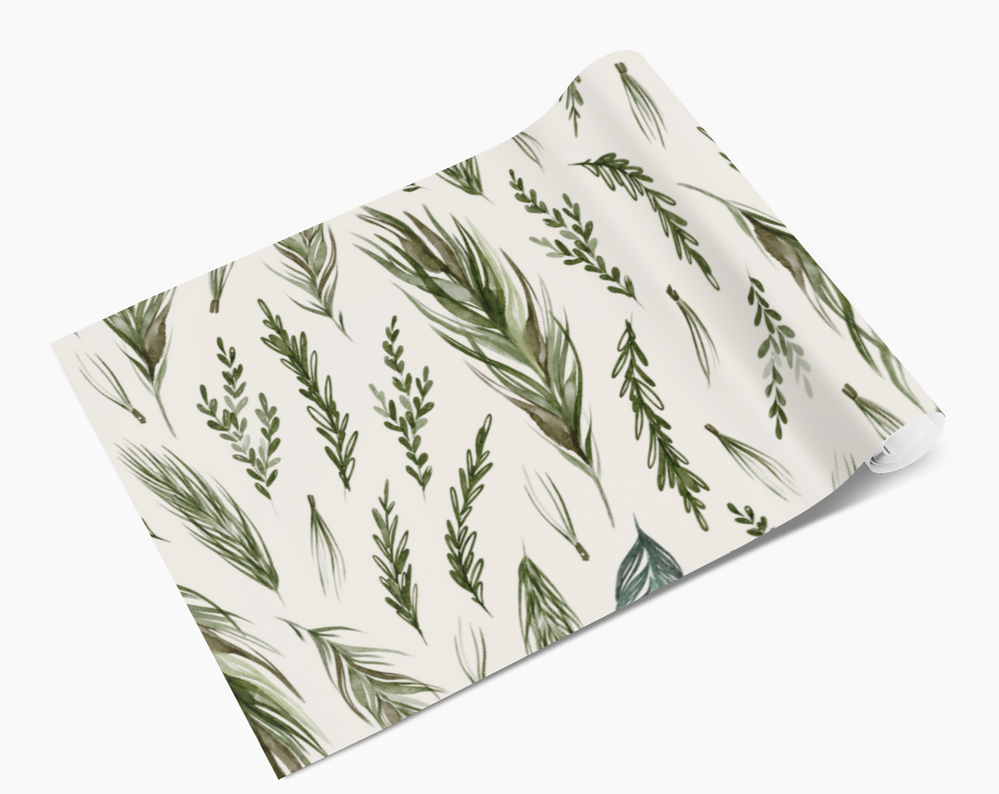 Light Fern Twigs Branch Sprigs Self Adhesive Vinyl